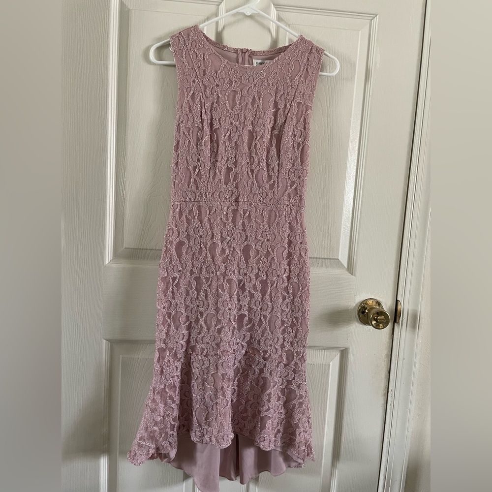 Enfocus Studio Mauve Lace Dress - Picture 9 of 9